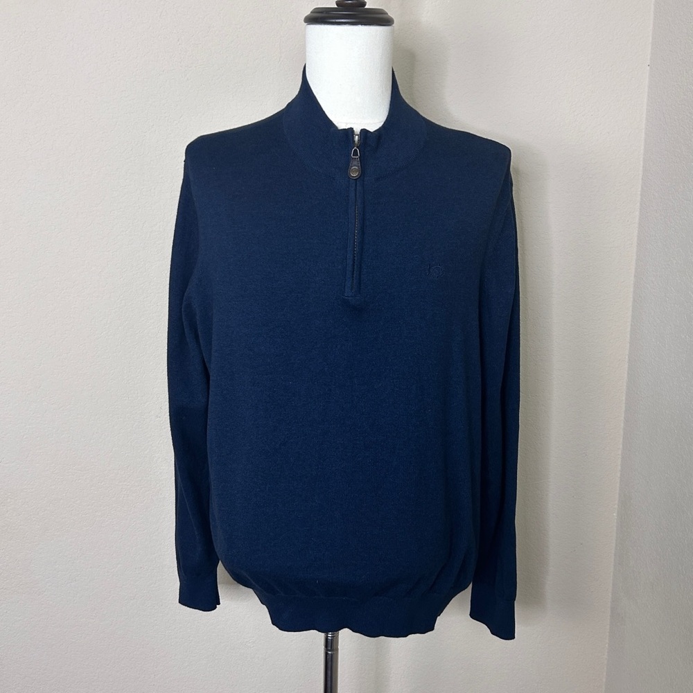 Southern Tide Men’s | 1/4 Zip Sweater | Size XL | Navy